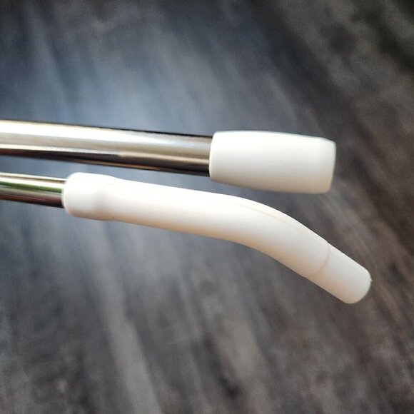 2 New Metal Straws - Picture 6 of 6